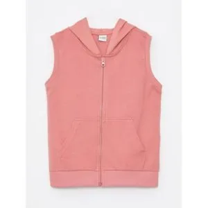 LC Waikiki Hooded Basic Girl Vest