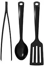 IKEA Kitchen Set, 3-Piece, Black