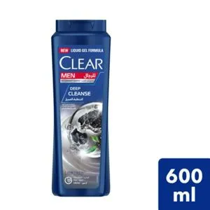 Clear Men Deep Cleanse Anti-Dandruff Hair Shampoo - 600 Ml