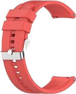 Generic Silicone Strap 22mm GT2 46 for Amazfit GTR 4/GTR3/3 Pro/2/2e - Red