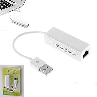 USB 2.0 to Ethernet RJ45 Internet Lan 10/100Mbps Network Converter Adapter Cable