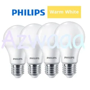 Philips Star Led Lamp 9w , 855 Lum, Warm White, 4 Pcs