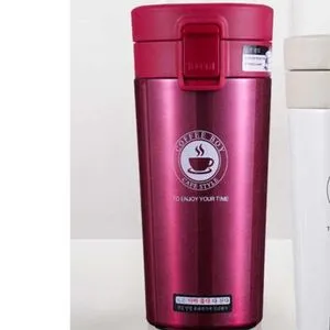 Loly 380ml Stainless Steel Insulated Travel Coffee Mug Double Wall Vacuum Insulated Tumbler Water Bottle