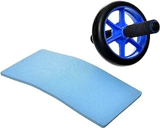 High Quality Abdominal Exercise Wheel For Weight Loss - Blue Black