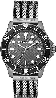 Michael Kors Everest Men's Watch, Stainless Steel Watch for Men with Steel, Leather, or Silicone Band