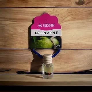 Generic Freshup Car Air freshener 5ml bottle - Apple (Color May Vary)