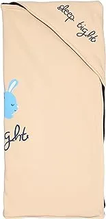 Junior Baby Boys High Quality Cotton and comfy Blanket, BEIGE, 3 Months