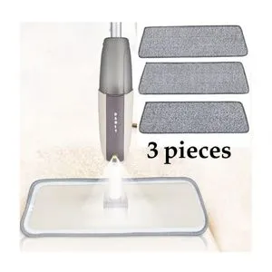 3 Pieces Microfiber Spray Mop Replacement