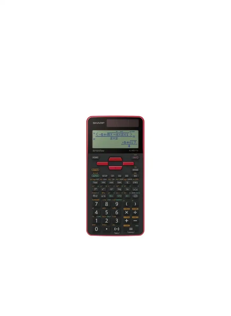 SHARP Sharp WriteView Scientific Calculator 422 functions, Statistic mode, POWER DUAL