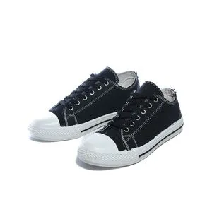 Desert Basic Lace-Up Knit Flat Sneakers For Men