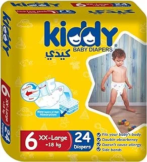 Kiddy Baby Diapers stretch XX-Large (size 6) (22+2) diapers