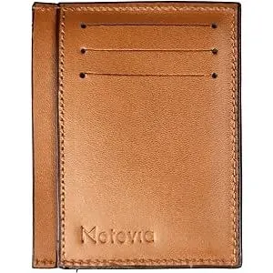 Motevia Men's Leather Card Wallet   (Havan)