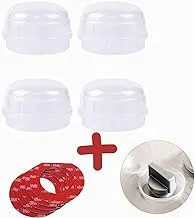 4 Pieces Gas Stove Knob Cover No disassembling the knob