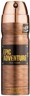 Emper Epic Adventure pour Homme Deodorant for Men Perfumed Body Spray