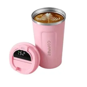 Double Stainless Steel 304 Thermal Mug Leak-Proof 510ML - PINK