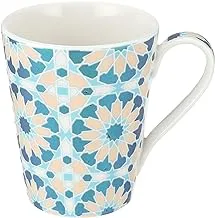 Rosa FM 8968 921043 Shiffel Arabic Star Porcelain Mug With Durable Material For Home And Office