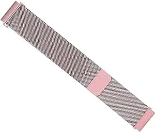 Metal Strap for Samsung Galaxy Active Watch 2/4,40-44mm, Gear S2, Amazfit GTS, Watch 3 36mm, GTR (Rose, 20mm)