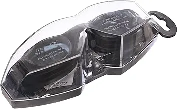 2701 High Quality Swimming Goggles For All Ages & Genders, Fog & Water Resistant - Black