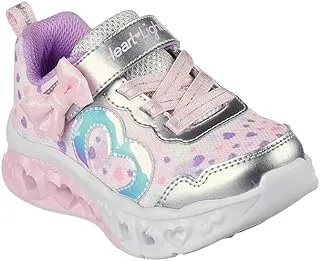 Skechers unisex-baby FLUTTER HEART LIGHTS Sneaker