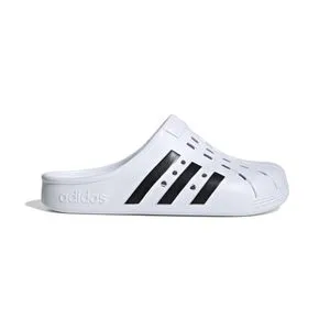 ADIDAS LEQ20 Adilette Clog Swim Slides For Men & Women -Ftwr White