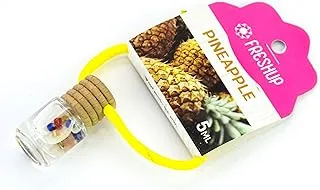 Generic Freshup Car Air freshener 5ml bottle - Pineapple (Color May Vary)