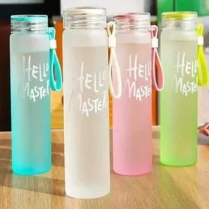 Acrylic Water Bottle Trend Hello Master 450 Ml..