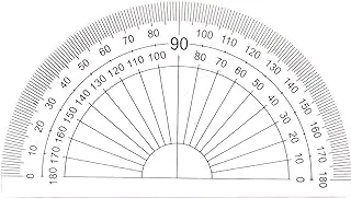 Elmaayergy 988 Geometric Protractor With Durable Material, Suitable For School And Home