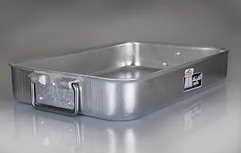 Al Karnak Proffesional Aluminum Rectangular Steward 55 * 44 cm - Silver