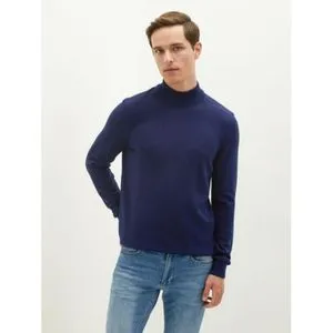 LC Waikiki Half Turtleneck Long Sleeve Men's Tricot Sweater.