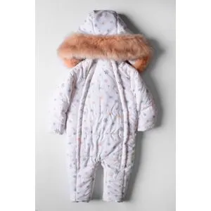 Junior Baby Girls Puffer Romper