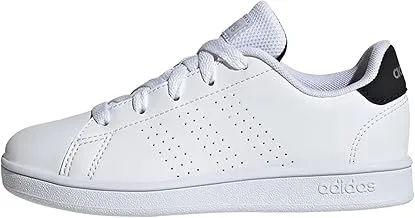 Adidas ADVANTAGE K EF0211 TENNIS ftwr white SHOES - LOW (NON FOOTBALL) For Kids, Size 39 1/3