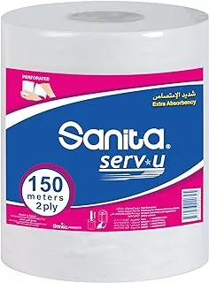 Sanita serv u White Maxi Roll 150 m 1 Roll