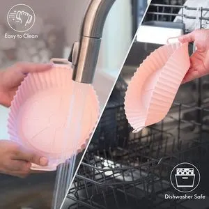 Silicone Air Fryer Basket - Color May Vary