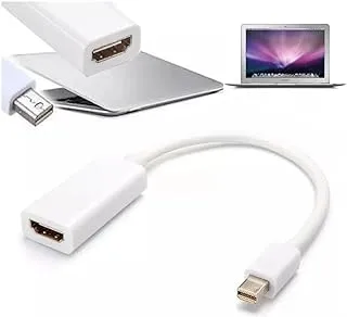 Exon X1056 Thunderbolt/Mini Display Port to HDMI Adapter Cable Resolution 1080P /2K/4K for Monitor - or MacBook Pro Air, iMac