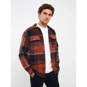 LC Waikiki Regular Fit Long Sleeve Plaid Men's Lumberjack Shirt Jacket