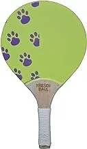 Generic The frescoball - Handcrafted Beach Racket - Green * Dark Purple Dog Steps