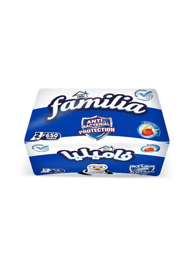 Familia 2 Ply Breezy Soft Facial Tissues 650