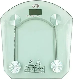 Feelings Square Digital Scale (Clear)