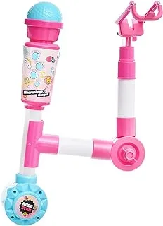 Generic Plastic Selfie microphone Toy With Stand Amazing Design And Adjustable Selfie Stick Add More Funny For Children - MultiColor