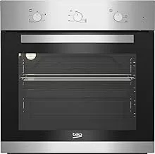 Beko Gas Oven - 60 cm With Electric Grill - 66 L - Fan Assisted and Cooling Fan - BBIH12100XC