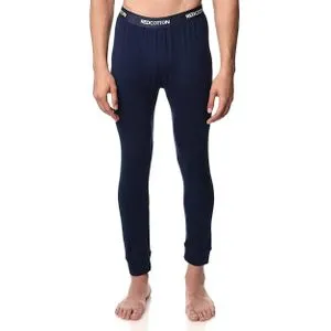 Red Cotton Men Thermal Pants- Navy Blue