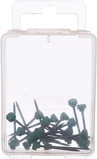 Mintra 96468 Plastic Head Nail Pack of 24 Pieces for Office - Green