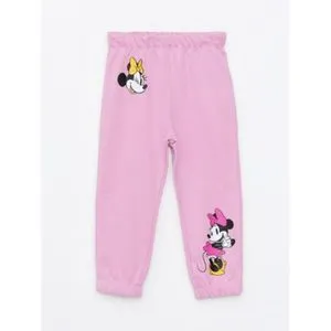 LC Waikiki Elastic Waist Minnie Mouse Printed Baby Girl Tracksuit Bottom