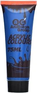 Andlosya AG-7512A High Quality Acrylic Colors 75ML With Premium And Eco-Friendly Material - Blue