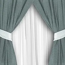 Naguib Selim-PLAZA 8 OFFER-OFFER 2 PLAZA curtains WITH VOAL for living room or bedroom-Double curtain with VOAL