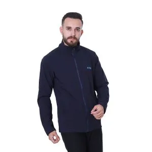 Activ Waterporoof Navy Blue Zipped Active Lightweight Jacket