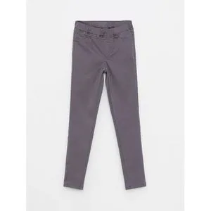 LC Waikiki Elastic Waist Basic Gabardine Girls Trousers