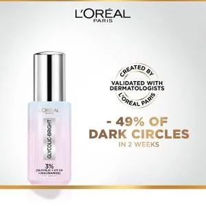 L'Oreal Paris Glycolic Bright Dark Circles Eye Serum -  20ml