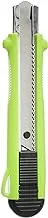 Jaguar MP-18 High Quality Paper Knife 18mm with Blade Snapper for Office and School - Green Black