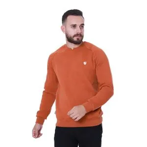 Activ Basic Solid Burnt Orange Sweatshirt